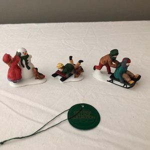 Dept 56 Heritage Village Snow Children Set of 3